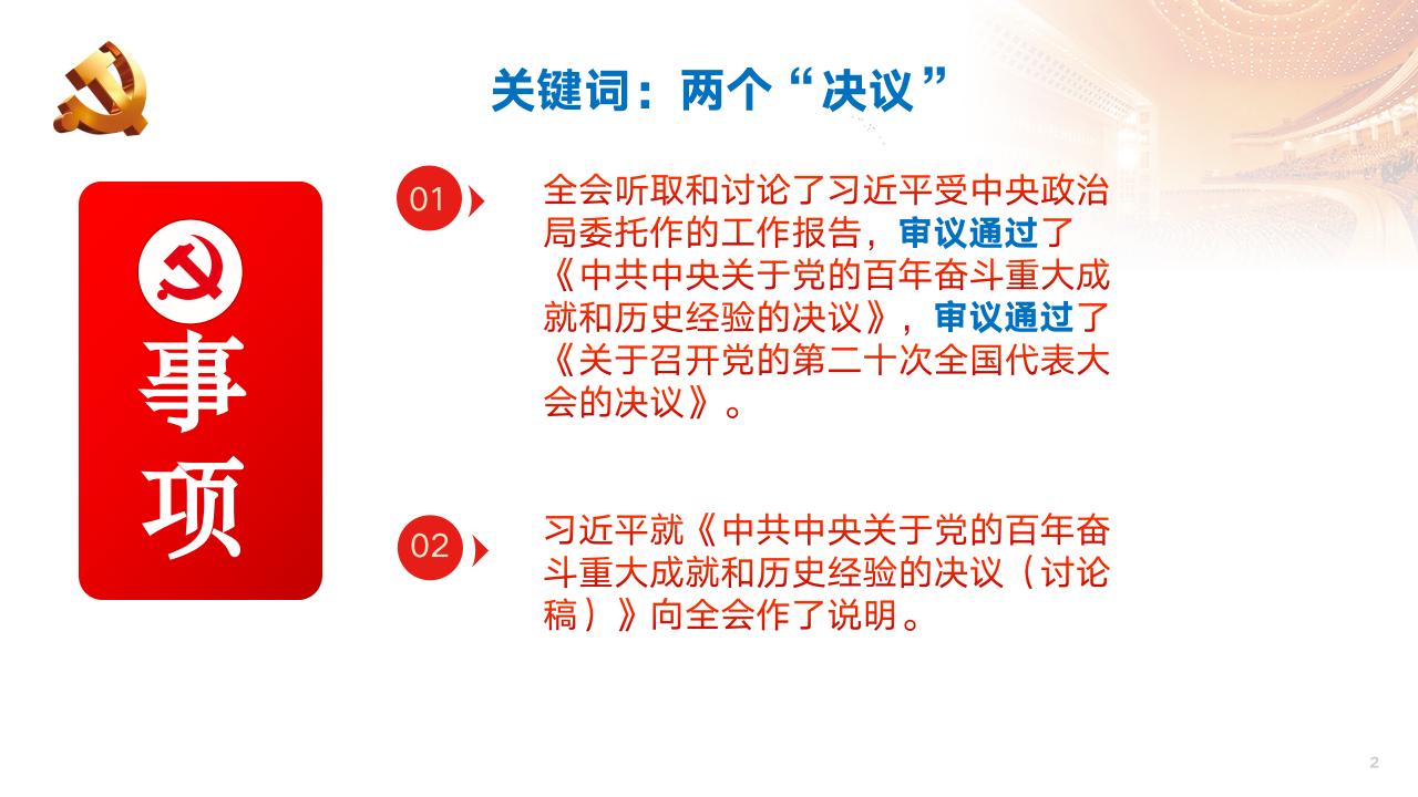 深入学习贯彻十九届六中全会精神