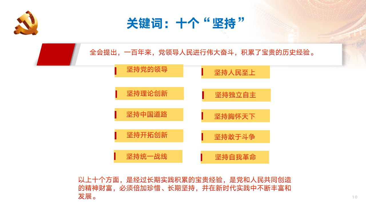 深入学习贯彻十九届六中全会精神